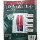 Dress Gown Suit Garment Bag Breathable Storage Cover Coat Foldable Travel 48 in Dress Gown Suit Garment Bag Breathable Storage Cover Coat Foldable Travel 48 in
