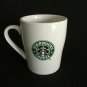 Stabucks Coffee White Ceramic Mug Cup Green Mermaid Siren Logo 8 Fl oz. 2007