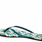 ESPRIT Women's Flip Flops Size 8 Open Toe Casual Sandals Pineapple Design Blue ESPRIT Women's Flip Flops Size 8 Open Toe Casual Sandals Pineapple Design Blue