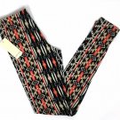 Women's Soft Leggings Active Pants Size M Primitive Geometric Print by Hot Gal