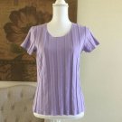d & co Women's Summer Comfort T-shirt Size S Short Sleeve Scoop Neck Active Tee d & co Women's Summer Comfort T-shirt Size S Short Sleeve Scoop Neck Active Tee