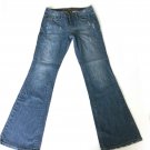 Arizona Jean Company Bootcut Women's Junior Distressed Jeans Size 5 - 28" Waist