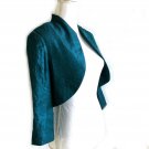 R&M Richards Women's Bolero Jacket Size 10 Shimmer Green