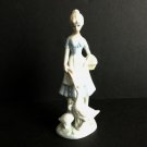Vintage Girl With Geese Porcelain Figurine Hand Painted Collectible 8.5" Tall Vintage Girl With Geese Porcelain Figurine Hand Painted Collectible 8.5" Tall