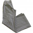 NB No Boundaries Women's Juniors Striped Palazzo Pants Size 9 Navy White