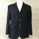 CHAPS Ralph Lauren Mens Navy Blue Faux Suede 40R Sport Coat Blazer CHAPS Ralph Lauren Mens Navy Blue Faux Suede 40R Sport Coat Blazer
