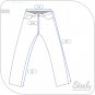 One Tuff Babe Women's Embellished Jeans Size 5 / 6 Dark Wash Belted