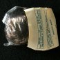 Vintage 60s Doll Small Head Female Brunette 3" Tall, 1" Neck Hole By Enterprise