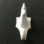 Vintage Rooster Towel Hook Apron Hanging Peg Rack Wall Mount White Ceramic