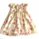 George Vintage Toddler Baby Girl 24 Months Yellow Floral Dress Lined EUC George Vintage Toddler Baby Girl 24 Months Yellow Floral Dress Lined EUC