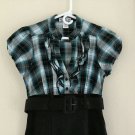 Vintage 90s Trixxy A Line Formal Dress Size 5 Juniors Party Prom Dress W/ Belt