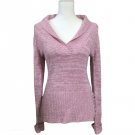 Derek Heart Womens Juniors Sweater Shirt Warm Pullover Rose Pink Size L Derek Heart Womens Juniors Sweater Shirt Warm Pullover Rose Pink Size L
