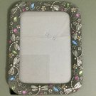 Thomson Ornate Easel Picture Frame Silver Pewter Color Dragonflies 5x7 in Photos Thomson Ornate Easel Picture Frame Silver Pewter Color Dragonflies 5x7 in Photos