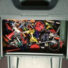 K’NEX Case with Lot of Misc Connectors Wheels Rods Gears