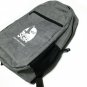 Gray Backpack School Travel Bag Graphic Front Paded Straps