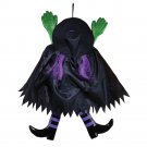 Witch Hanging Halloween Door Decoration Wrong Way Witch Decor, Purple USA Seller Witch Hanging Halloween Door Decoration Wrong Way Witch Decor, Purple USA Seller
