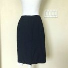 Kasper Women's Navy High-Waist Knee-Length Midi Dress Work Skirt Size 10p Kasper Women's Navy High-Waist Knee-Length Midi Dress Work Skirt Size 10p