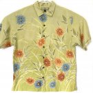 Tommy Bahama Men's Silk Shirt Size M Short Sleeve Tropical Hawaiian Design Tommy Bahama Men's Silk Shirt Size M Short Sleeve Tropical Hawaiian Design