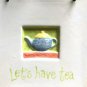 Vintage Hand Painted Small Wall Art Hanging Teapot Design Ceramic Signed 5.5"