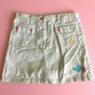 Vintage 2005 Gymboree Girls Skirt Skort Size 9 Khaki Embroidered Butterflies Vintage 2005 Gymboree Girls Skirt Skort Size 9 Khaki Embroidered Butterflies