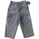 Vintage 90s OshKosh Baby Boy's Cargo Pants, 24 Months, Cotton, Gray NWT Vintage 90s OshKosh Baby Boy's Cargo Pants, 24 Months, Cotton, Gray NWT