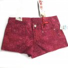 Bongo Women's Summer Shorts Size 5 Juniors Flat Front and Back Pockets Red NWT Bongo Women's Summer Shorts Size 5 Juniors Flat Front and Back Pockets Red NWT