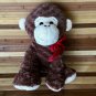 HugFun Plushy Monkey 21" Tall Brown Tan Super Soft Stuffed Animal HUG FUN