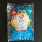 Vintage Mcdonalds Tusk the Walrus Ty Beanie # 9 Happy Meal Toy NIP Year 2000