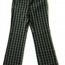 New York & Company 7th Avenue Women's Plaid Dress Pants Size 2 Black Yellow New York & Company 7th Avenue Women's Plaid Dress Pants Size 2 Black Yellow