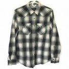 American Eagle Men"s Plaid Long Sleeve Shirt Size L Vintage Fit Button Up