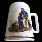 Vintage Norman Rockwell Nautical Coffee Mug Skipper Tea Cup With Gold Rim 1985 Vintage Norman Rockwell Nautical Coffee Mug Skipper Tea Cup With Gold Rim 1985