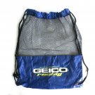 Geico Promo Drawstring Mesh Cinch Sack Backpack School Tote Gym Beach Travel Bag
