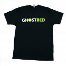 Ghostbed Mens Black T-shirt Size L Large Logo Theme By Next Level Apparel Ghostbed Mens Black T-shirt Size L Large Logo Theme By Next Level Apparel