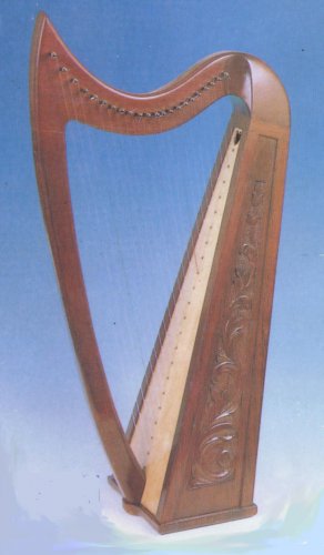 Harp 22 Wires with levers, free soft carry bag, tuning key and extra set Strings