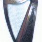 Harp 22 Wires Engraved, WITH LEVERS, FREE SOFT CARRY BAG, TUNING KEY, EXTRA SET STRINGS