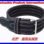 Power Weight Lifting Belt - Black - Free Ship USA