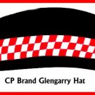 CP Brand Irish - Scottish Glengarry Hat Red/White Dice - Free Shipping
