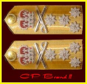 NEW UK ROYAL NAVY Hard Shoulder Board ADMIRAL Rank FOUR STARS - CP BRAND By COLUMBIA