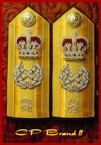 NEW UK ROYAL NAVY Hard Shoulder Board FLEET ADMIRAL Rank - CP BRAND By ...