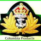 ROYAL NAVY OFFICER HAT CAP CAPT. Bullion Badge KING NEW - CP Brand By COLUMBIA PRODUCTS ROYAL NAVY OFFICER HAT CAP CAPT. Bullion Badge KING NEW - CP Brand By COLUMBIA PRODUCTS