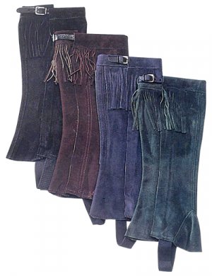 NEW MINI HALF CHAPS HORSE RIDING - EQUESTRIAN - BY COLUMBIA PRODUCTS