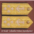 CP Brand NEW US NAVY Hard Shoulder Boards ADMIRAL 4 Stars Rank, By COLUMBIA PRODUCTS