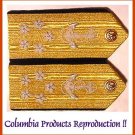 CP Brand NEW US NAVY Hard Shoulder Boards FLEET ADMIRAL 5 Stars Rank, COLUMBIA PRODUCTS