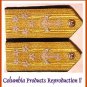 CP Brand NEW US NAVY Hard Shoulder Boards FLEET ADMIRAL 5 Stars Rank, COLUMBIA PRODUCTS
