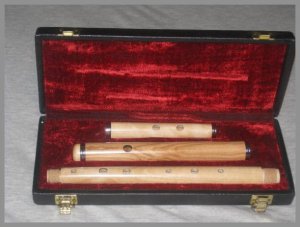 IRISH D FLUTE COCUSWOOD NEW Cork Joint FREE Case & Ship