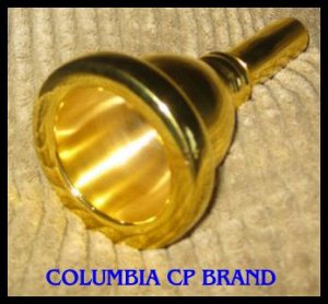Tuba Mouth Piece - New Excellent Quality & Fit - Gold Plated