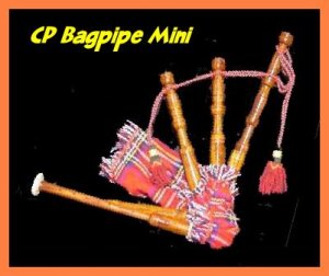 MINI SCOTTISH TOY BAGPIPE CP BRAND NEW PLAYABLE FREE SH