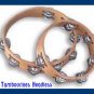 CP TAMBOURINES New  Set Of Two (2) HEADLESS 1st Quality