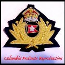 WHITE STAR LINE BADGE NEW TITANIC OFFICER CAPT SMITH Hat Badge