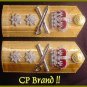 NEW UK NAVY HARD Shoulder Boards REAR ADMIRAL 2 Stars